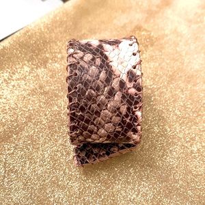 Unique genuine leather bracelet.